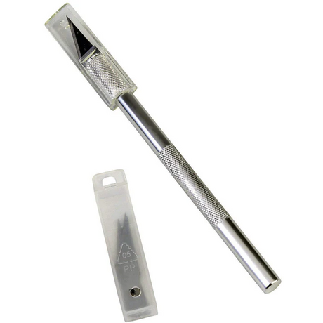 HS Detail Pen Cutter with 5 Interchangeable Blades - Retail Maharaj