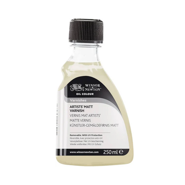Winsor & Newton Artists Matte Varnish 250 ml - Retail Maharaj