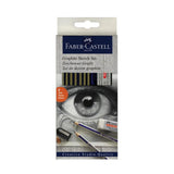 Faber Castell Graphite Sketch Pencil Set with Sharpener and Eraser - Retail Maharaj