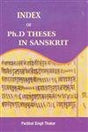 Index of Ph.D theses in Sanskrit - Retail Maharaj