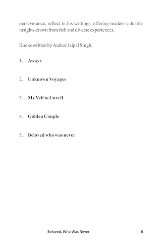 Beloved who was never (novel) - Retail Maharaj