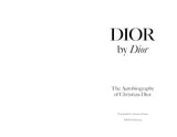 Dior by Dior: The Autobiography of Christian Dior - Retail Maharaj