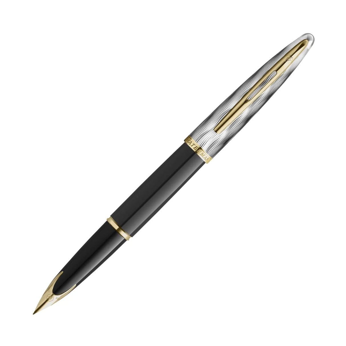Waterman Carene Reflections Of Paris Special Edition Deluxe Black Gold Trim