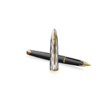 Waterman Carene Reflections Of Paris Special Edition Deluxe Black Gold Trim