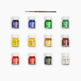Camel Premium Poster Colours Assorted Pack of 12 Shades in 10ml (Brush Free) - Retail Maharaj