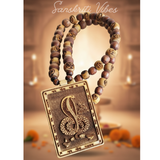 Jai Goga Maharaj Locket Mala – Sacred Prayer Beads with Goga Maharaj Pendant - Retail Maharaj
