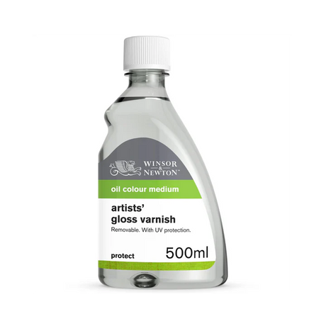 Winsor & Newton Artists Gloss Varnish 500 ml - Retail Maharaj
