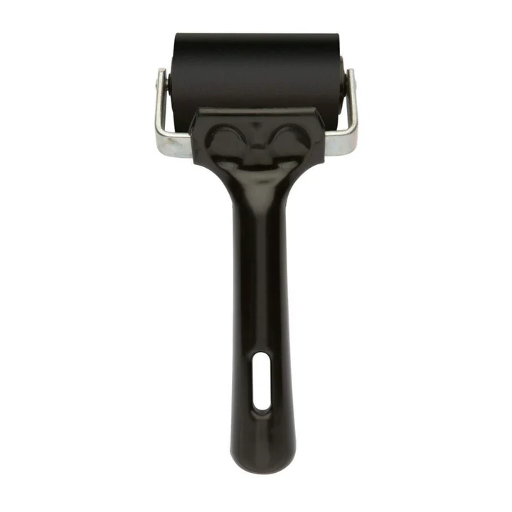 Stationerie 2 Inch Rubber Roller Brayer for Ink Paint Block Stamping and Printmaking - Retail Maharaj