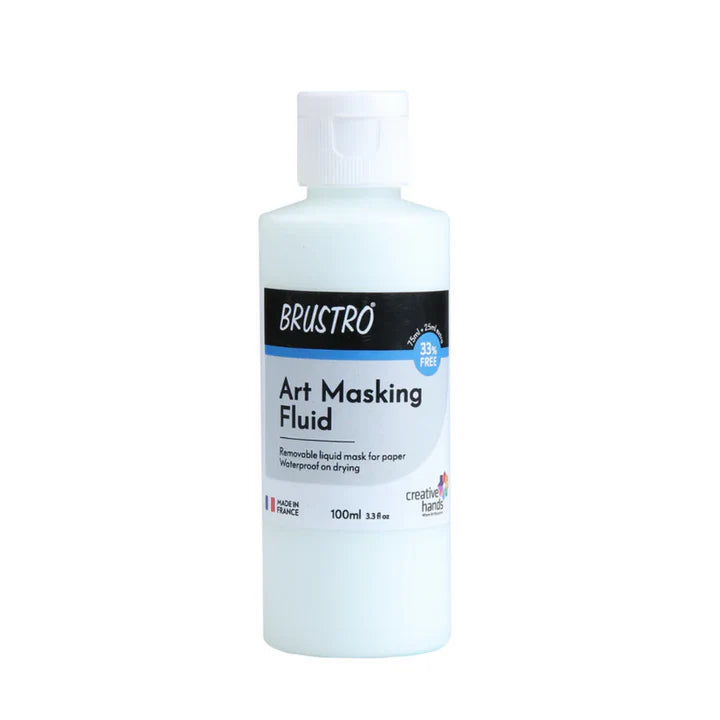 Brustro Professional Art Masking Fluid 100ml - Retail Maharaj