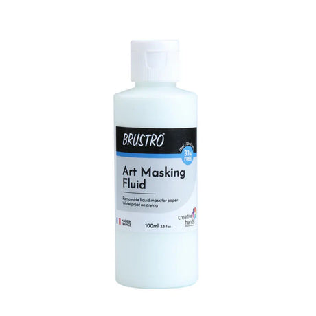 Brustro Professional Art Masking Fluid 100ml - Retail Maharaj