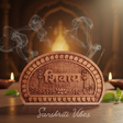 Shivay Carved Naam Sewa Idol – Handcrafted Neem, Tamal & Tulsi Wood Statue of Mahadev for Home Temple - Retail Maharaj