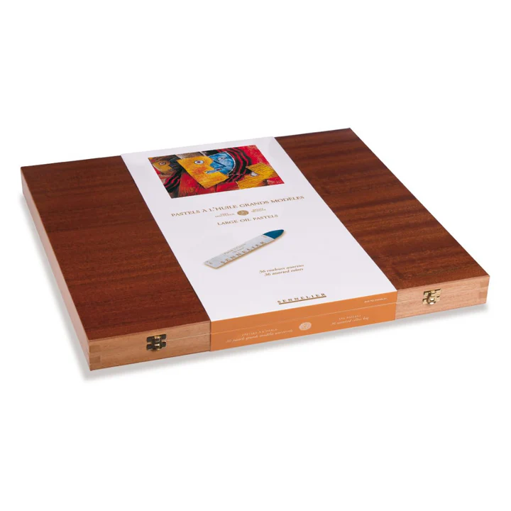 Sennelier Oil Pastel Set of 120 Universal Colours in Wooden Box - Retail Maharaj