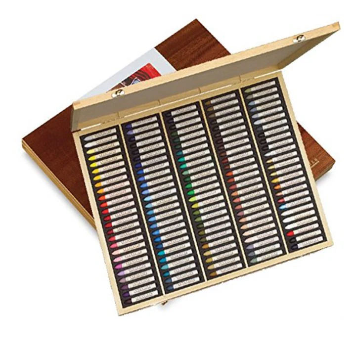Sennelier Oil Pastel Set of 120 Universal Colours in Wooden Box - Retail Maharaj