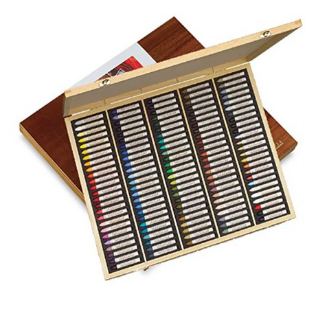 Sennelier Oil Pastel Set of 120 Universal Colours in Wooden Box - Retail Maharaj