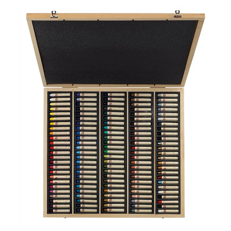 Sennelier Oil Pastel Set of 120 Universal Colours in Wooden Box - Retail Maharaj