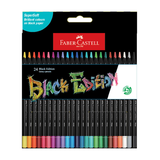 Faber Castell Black Edition Colour Pencils Set (12 & 24 Shades) - Retail Maharaj