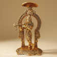 Glossy Metal Krishna Statue | Premium Krishna Murti for Home Temple, Puja Decor & Gifting - Retail Maharaj