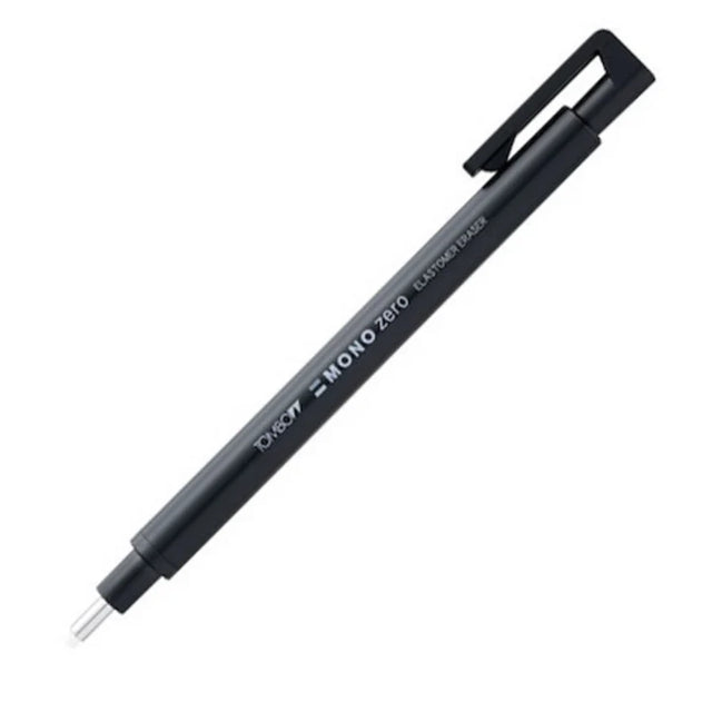 Tombow MONO Zero Eraser Round Flat – Precision Eraser with Fine Tip for Detailed Work - Retail Maharaj