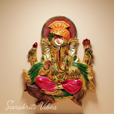 Metal Ganesha Ji Sitting on Chuha Idol Handmade Glossy Finish Ganesh Murti for Home Office Decor by Sanskriti Vibes - Retail Maharaj