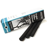 Brustro English Willow Charcoal Thick Sticks Set 10 for Drawing Sketching and Shading - Retail Maharaj