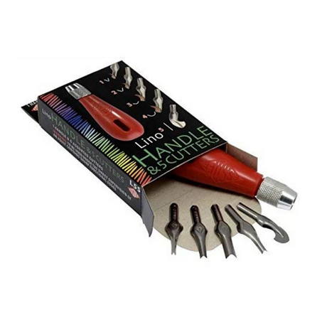 Essdee Lino Handle & 5 Cutters - Retail Maharaj