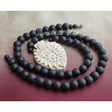 Shri Sita Ram Shyama and Rama Tulsi Locket Mala | Sacred Tulsi Beads Mala for Devotion, Meditation & Spiritual Protection - Retail Maharaj