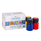 Decola Matt Acrylic Colors 20 ml x 6 Shades Made in Russia - Retail Maharaj