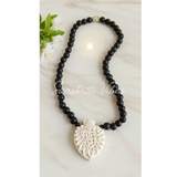 Shri Sita Ram Shyama and Rama Tulsi Locket Mala | Sacred Tulsi Beads Mala for Devotion, Meditation & Spiritual Protection - Retail Maharaj