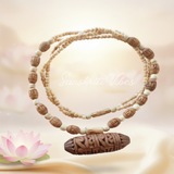 Radha Radha Kanthi Kavach Style Haar – Handcrafted Traditional Necklace for Spiritual Protection and Elegance - Retail Maharaj