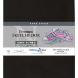 Stillman Birn Grey Nova Series Medium Grain Sketchbook Open Stock - Retail Maharaj