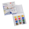 White Nights Artist’s Watercolor Cake Set, 12 Colours for Professional Painting - Retail Maharaj