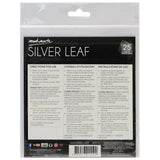 Mont Marte Imitation Silver Leaf 14x14cm 25 Sheets - Retail Maharaj