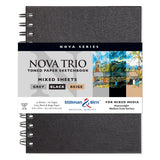 Stillman Birn Trio Nova Series Toned Sketchbook Wirebound - Retail Maharaj