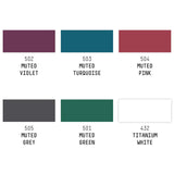 Liquitex Professional Acrylic Ink Muted Collection Plus White 6-Piece Set - Retail Maharaj