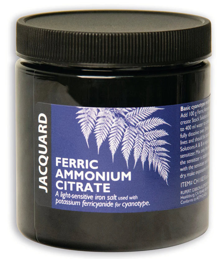 Jacquard Cyanotype Chemistry Ferric Ammonium Citrate 8oz - Retail Maharaj