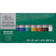 Winsor & Newton Winton Oil Colour Set 10 Tubes 21ml for Artists - Retail Maharaj