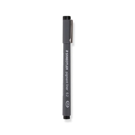 Staedtler Pigment Liner Fineliner Pen Open Stock Waterproof Black Ink - Retail Maharaj