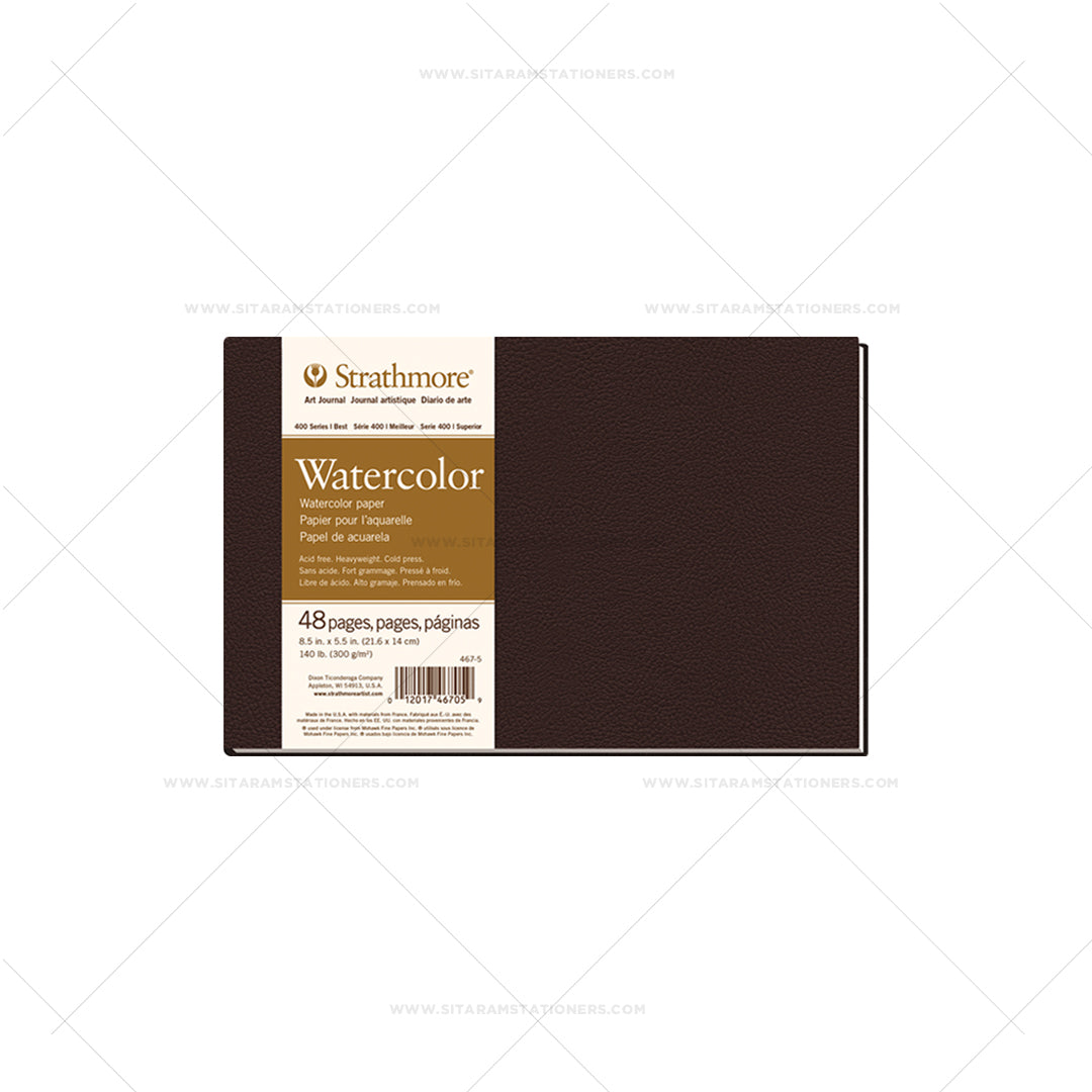 Strathmore 400 Series Watercolor Hardbound Art Journal Cold Press Paper - Retail Maharaj