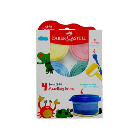Faber Castell Kids Modelling Dough Set with Assorted Colours - Retail Maharaj