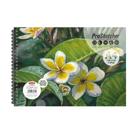 Anupam ProSketcher Cartridge Paper Pad with Butter Paper 140 GSM - Retail Maharaj