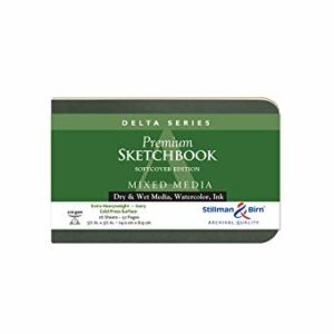Stillman and Birn Delta Series Ivory Sketchbook for Watercolor and Mixed Media - Retail Maharaj