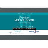 Stillman and Birn Epsilon Series Smooth White Sketchbook for Pen Ink and Mixed Media - Retail Maharaj