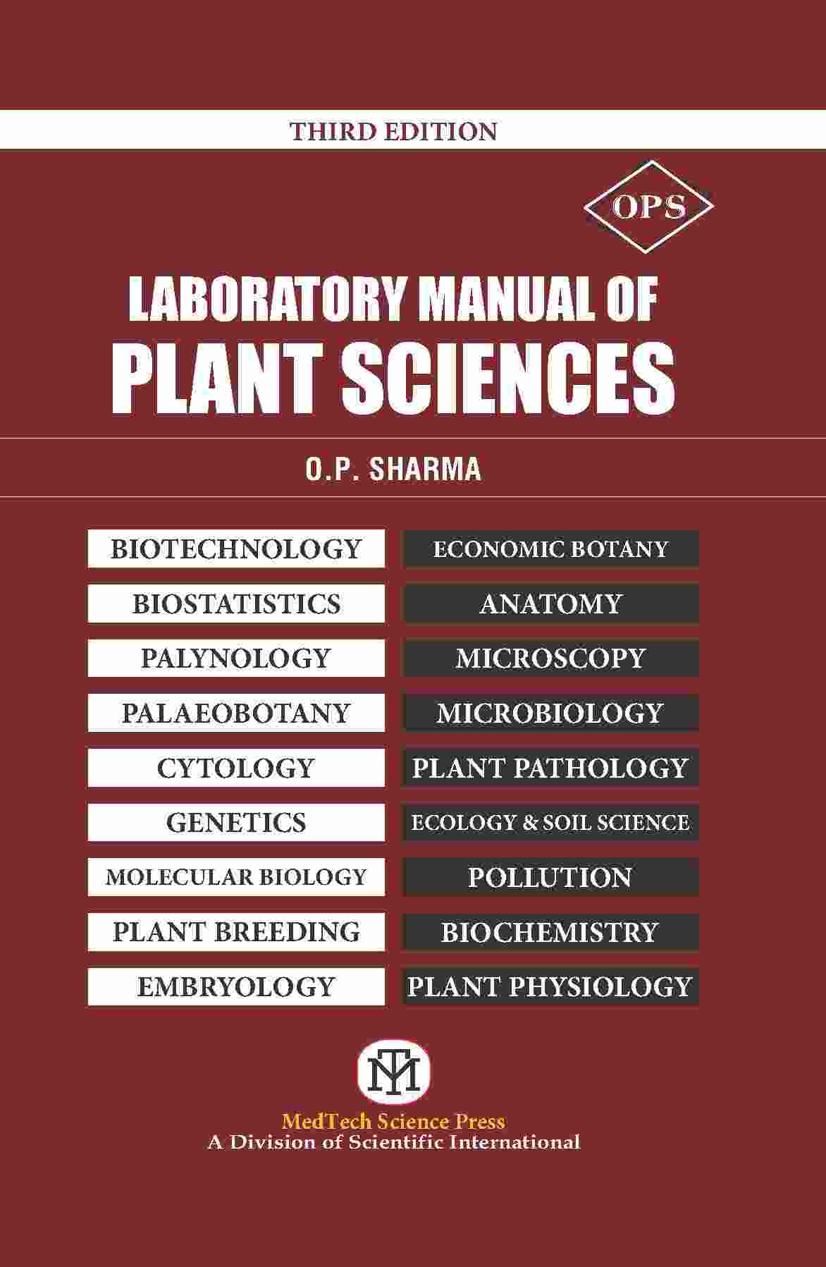 LABORATORY MANUAL OF PLANT SCIENCE, 3/ED - Retail Maharaj