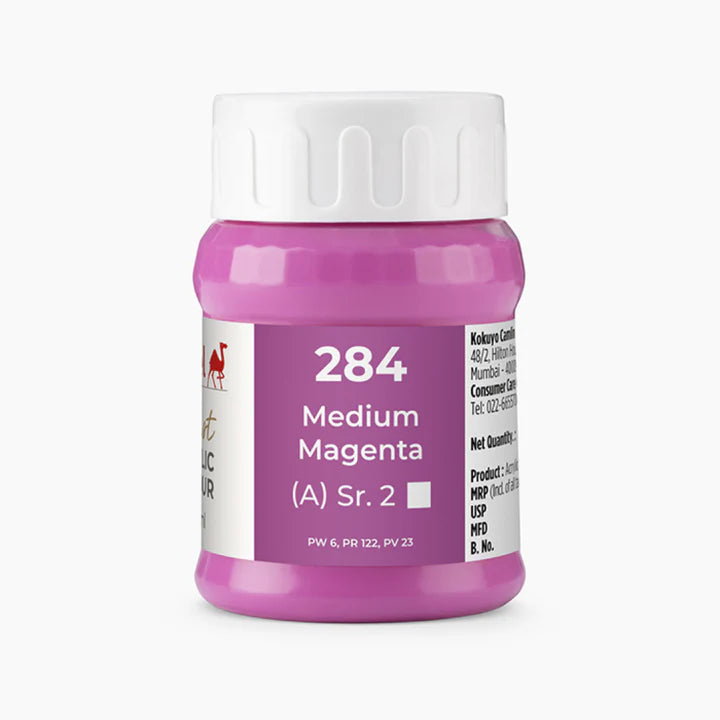 Camel Artist Acrylic Colour 500ml Tube Mauve - Retail Maharaj