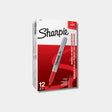 Sharpie Fine Red Pack of 12 for Bold and Precise Marking - Retail Maharaj
