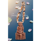 Handmade Sai Baba Locket Design Tulsi Mala | Sacred Tulsi Beads Mala for Devotion, Meditation & Spiritual Protection - Retail Maharaj