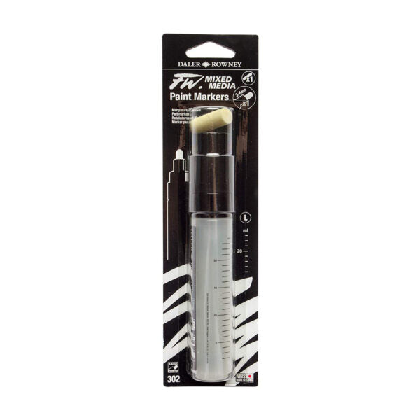 Daler Rowney FW Refillable Empty Paint Markers for Mixed Media - Retail Maharaj