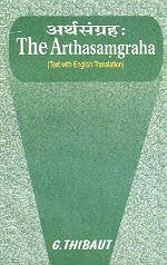 Arthasangrahah [Paperback] G. Thibaut, Re-Ed. By S. Jain - Retail Maharaj