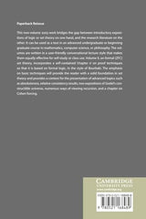 Lectures in Logic and Set Theory - Retail Maharaj