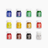 Camel Premium Poster Colours Assorted Pack of 12 Shades in 15ml Tubes - Retail Maharaj